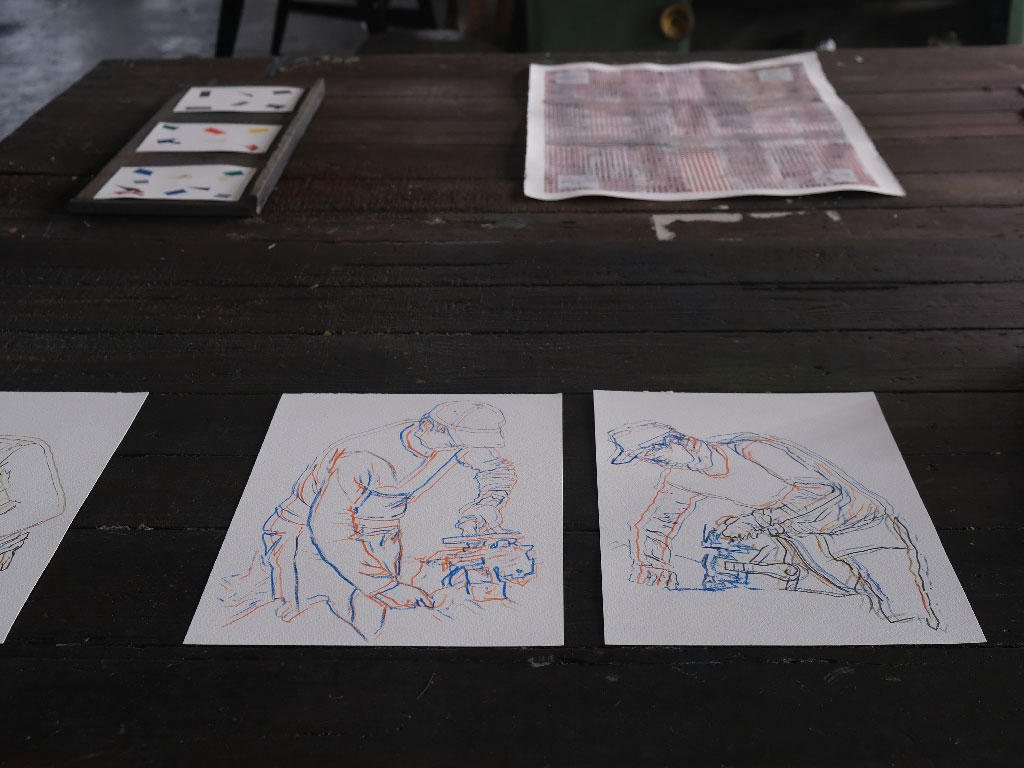  Tudo acontece, tudo  engraado- Art residency at Viarco Fbrica Portuguesa do Lpis